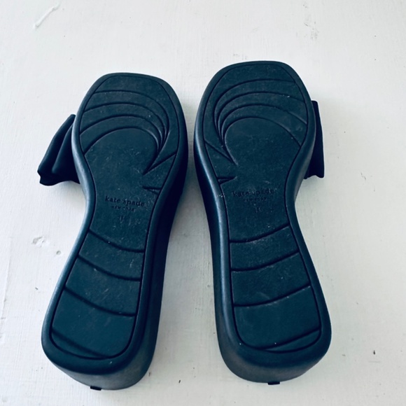 Kate Spade New York Women's Wedge Sandals in Black 11B - Picture 9 of 12